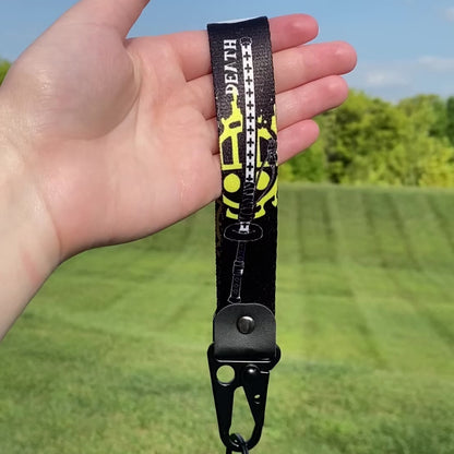 Heart of Steel Keychain Strap