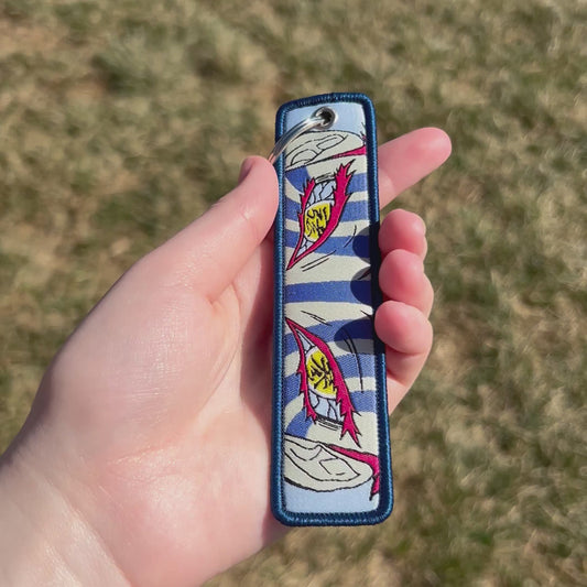 Eternal Combat Embroidered Keychain