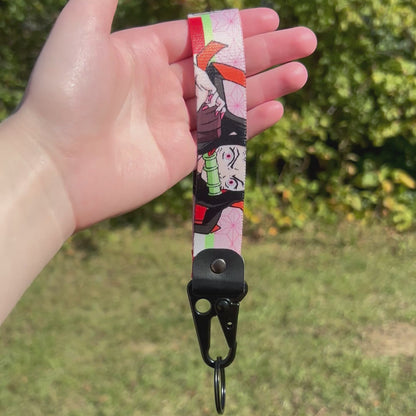 Bamboo Beauty Keychain Strap