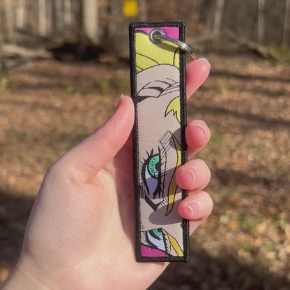 Stylish Gangster Embroidered Keychain