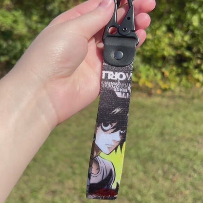 Mysterious Detective Keychain Strap