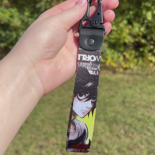 Mysterious Detective Keychain Strap
