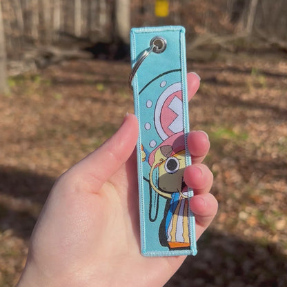 Kawaii Doctor Embroidered Keychain