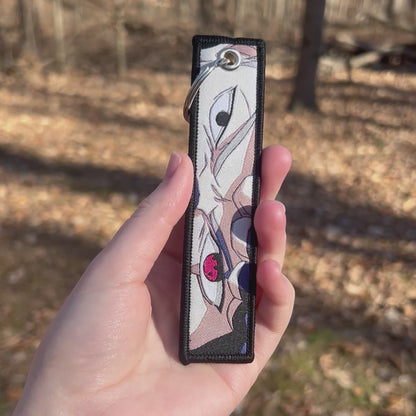 Masked Sensei Embroidered Keychain