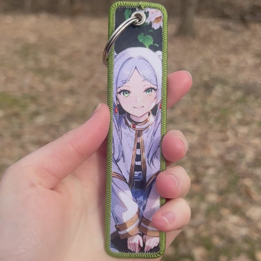 Companions Of The Past Embroidered Keychain