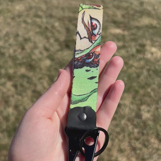 Genius Scientist Keychain Strap