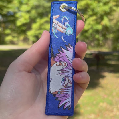 Infinity Sorcerer Embroidered Keychain