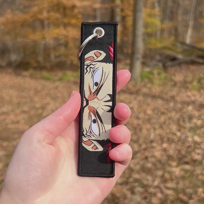 Cursed Vessel Embroidered Keychain