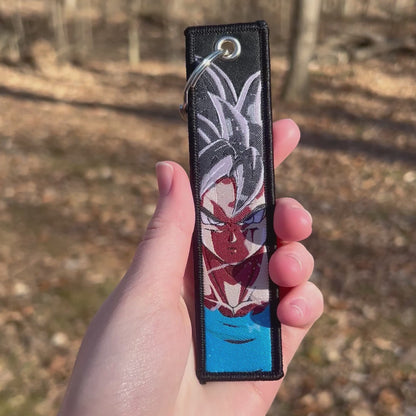 Ultra Power Warrior Embroidered Keychain