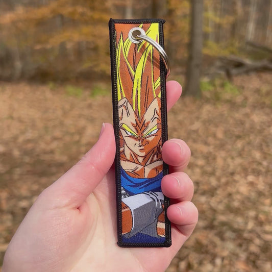 Dual Form Embroidered Keychain