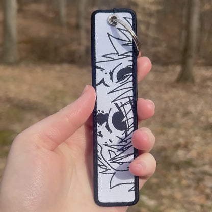 Adventure Duo Embroidered Keychain