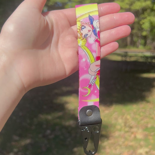 Moonlight Guardian Keychain Strap