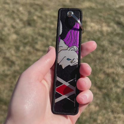 Trickster Magician Embroidered Keychain