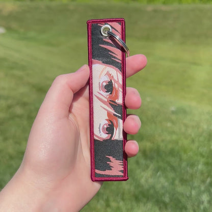 Loyal Heroine Embroidered Keychain