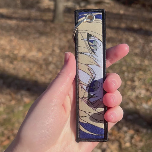 Noble Knight Embroidered Keychain