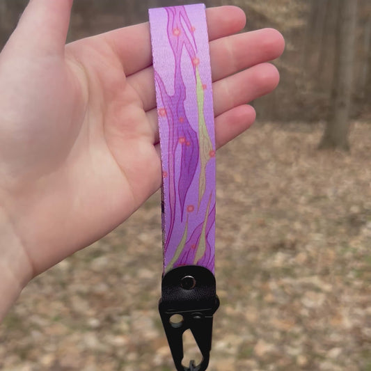 Gentle Petal Keychain Strap