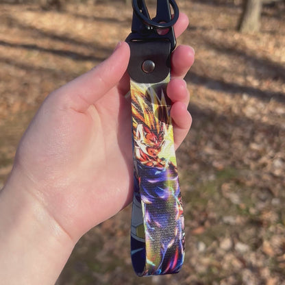 Dual Transformation Warrior Keychain Strap