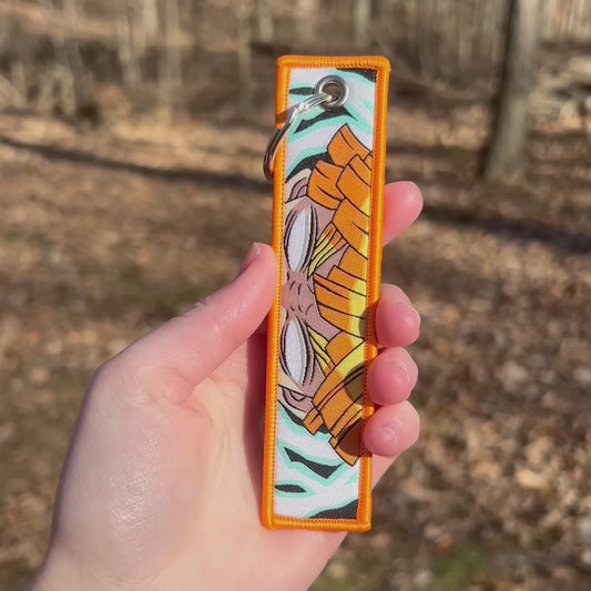 Blades of Courage Embroidered Keychain Bundle