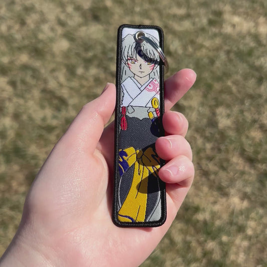 Demon Lord Embroidered Keychain