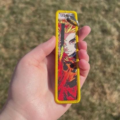 Unyielding Flame Keychain