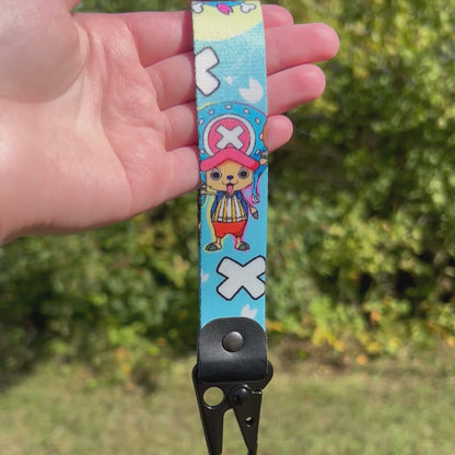 Adventurous Reindeer Keychain Strap