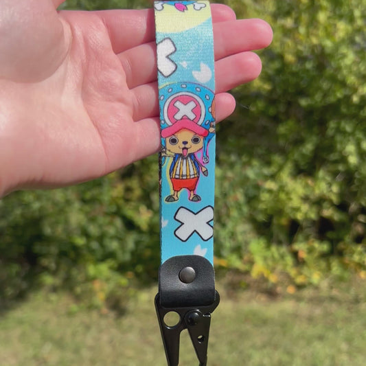 Adventurous Reindeer Keychain Strap