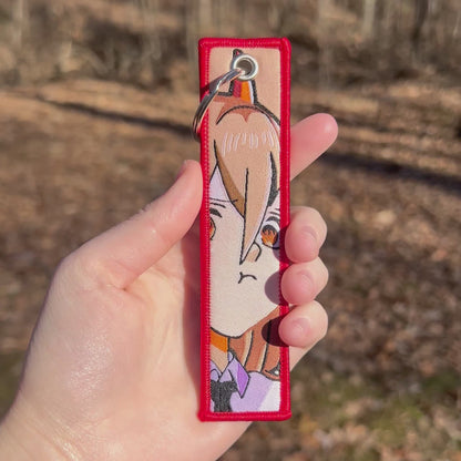 Cheeky Devils Embroidered Keychain