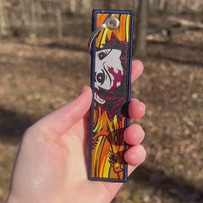 Legacy of Flame Embroidered Keychain Bundle