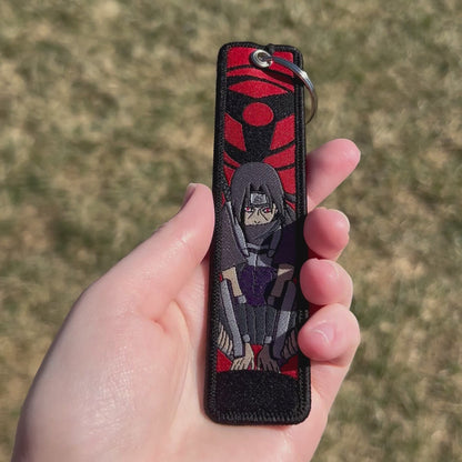 Eternal Night Embroidered Keychain