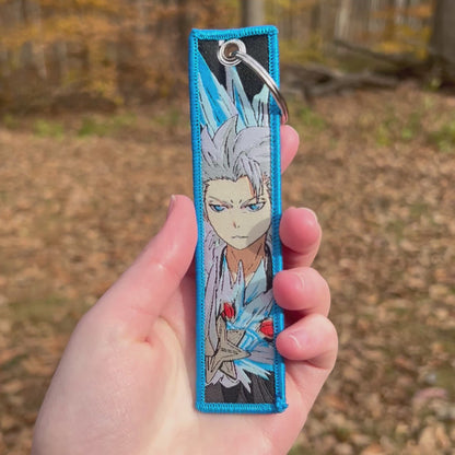 Ice Captain Embroidered Keychain