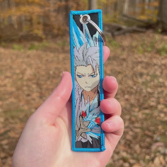 Ice Captain Embroidered Keychain