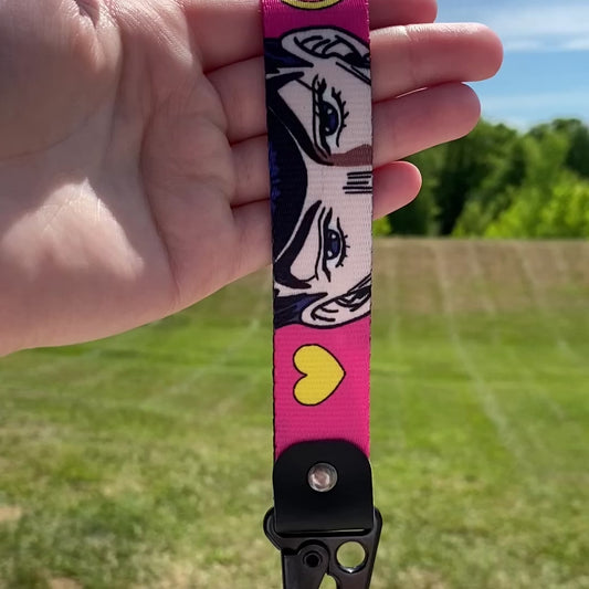 Charming Fury Keychain Strap