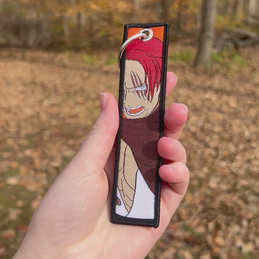 Fearless Captain Embroidered Keychain