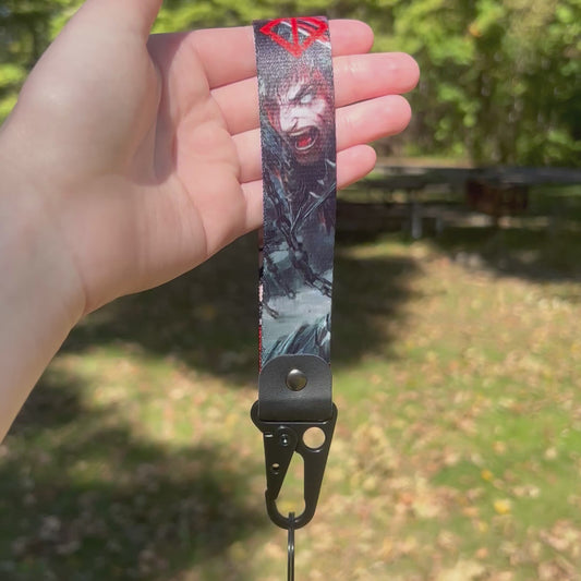 Lone Warrior Keychain Strap