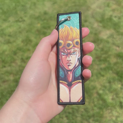 Golden Power Duo Keychain