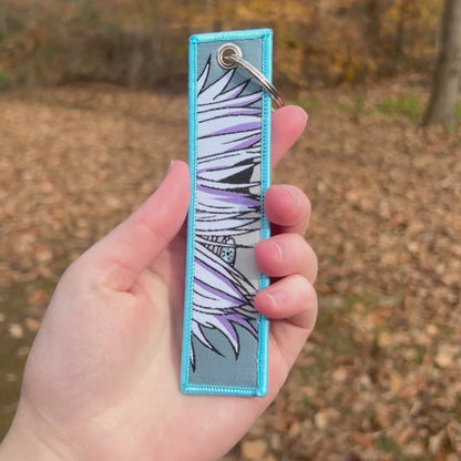 Blinded Energy Master Embroidered Keychain