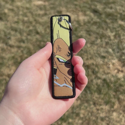 Elite Fighter Embroidered Keychain