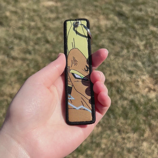 Elite Fighter Embroidered Keychain