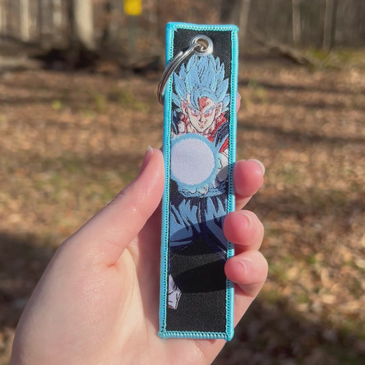 Fusion Warrior Embroidered Keychain