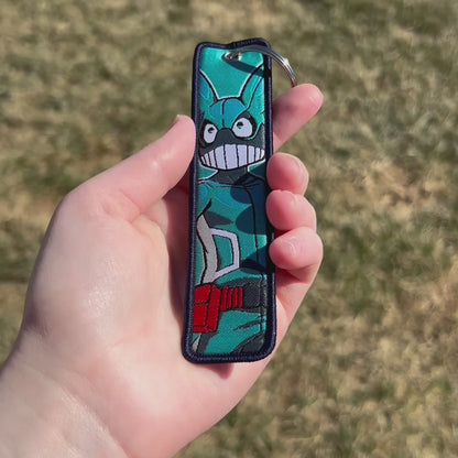 Power Trio Embroidered Keychain Bundle