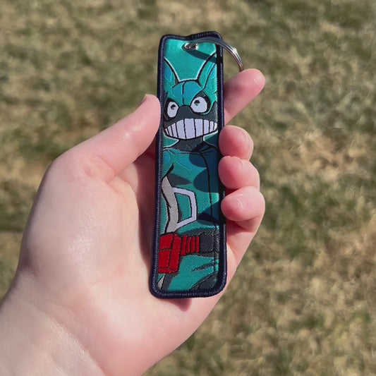 Power Trio Embroidered Keychain Bundle