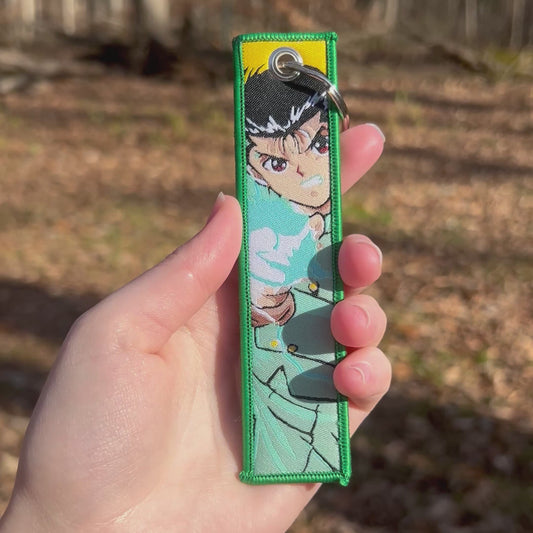 Spirit Detective Embroidered Keychain