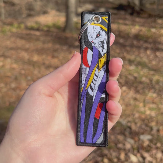 Undead Sorcerer Embroidered Keychain