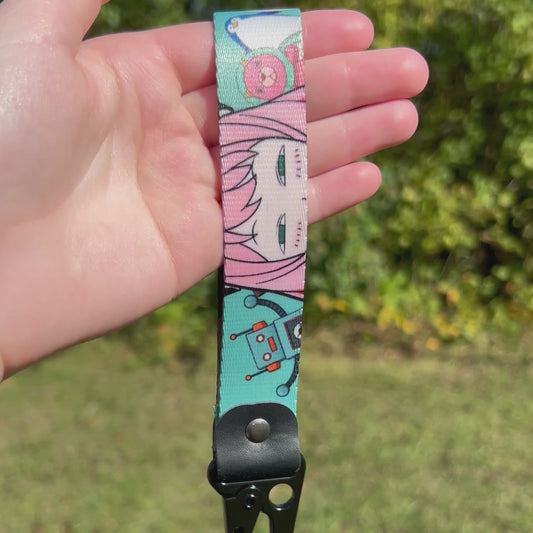 Cute Chaos Keychain Strap