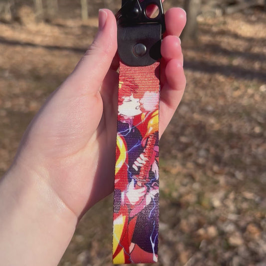 Bolt of Courage Keychain Strap