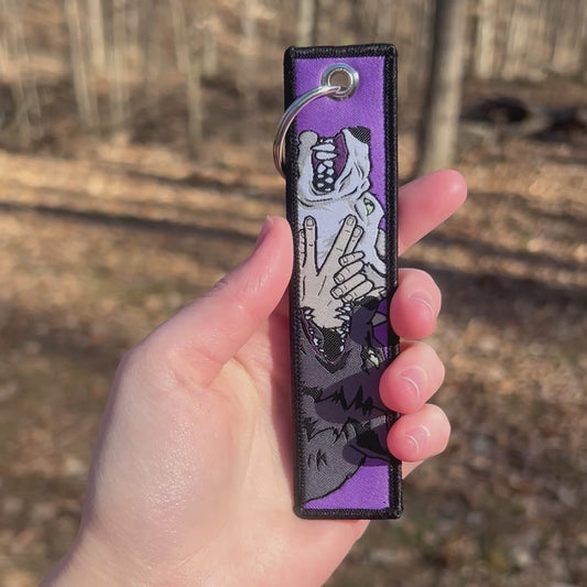 Stoic Sorcerer Embroidered Keychain