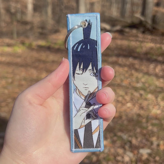 Silent Duty Embroidered Keychain