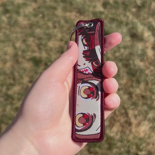 Spirit Friends Embroidered Keychain