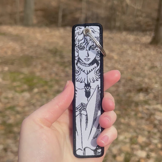 Eclipse Duo Embroidered Keychain