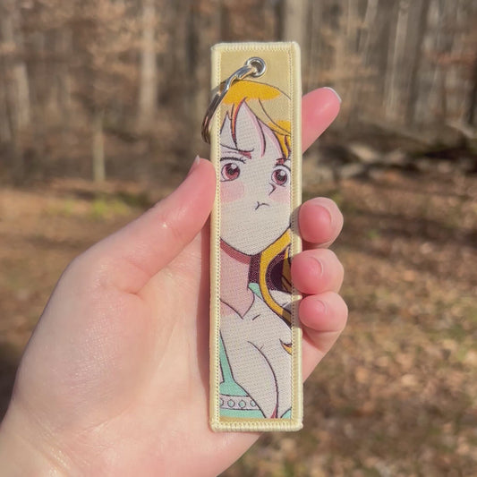 Beauties of the Sea Embroidered Keychain